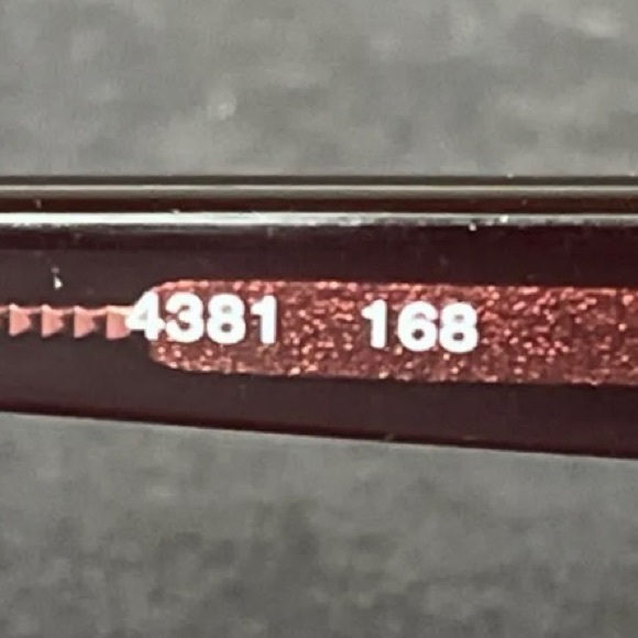 Tommy Hilfiger 4381 Cat Eye Clear Red Eyeglass Frames 49-19-130 - Picture 6 of 6